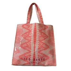 Ted Baker TOTE Vinyl snake print